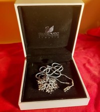 SWAROVSKI  COLLANA  STELLA FIOCCO NEVE
