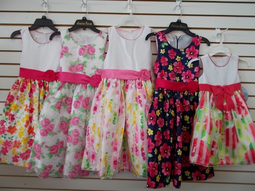 Vestito floreale principessa