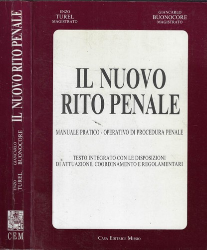 Nuovo rito penale manuale - nuovo,