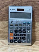 Casio JF-100BM Silver 10-Digit