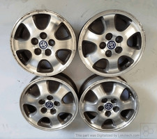 16x6.5J Disco ruota post. SX TOYOTA AVENSIS VERSO 2.0 16V VVT-i Mnv 5p/b/1998cc.