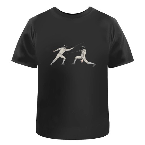 Shirt unisex fencing - t-shirt, lunge'