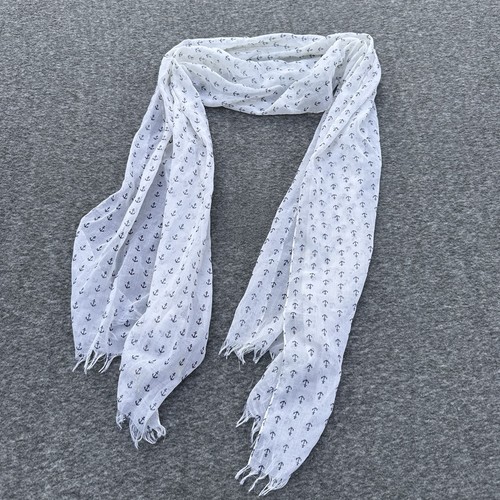 Sciarpa crew ancore bianco - ancore,