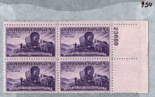 USA blocco angolare numerato -