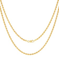 18K Oro Giallo Massiccio da