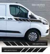 Adesivi Stickers Fasce Sportelli compatibili con Ford Transit Custom Van