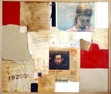 "Accusa" - tecnica mista su legno 60x70 - Andrea Sterpa - 2002