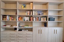 Libreria ALTEA 356x32x245 4 ante 8 cassetti