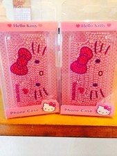 Custodia telefono Hello Kitty Bling Bling rosa per iPhone 5/5s