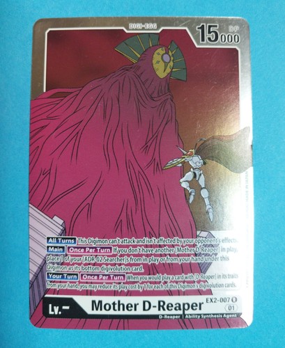 Digimon ccg mother reaper - ccg,