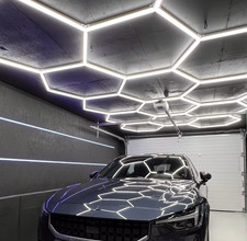 14x lampada LED esagonale tubi