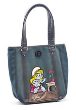 Borsa originale Hoy Collection i Puffi con ricamo Puffetta Smurf the smurf puffi