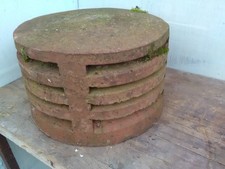 Cappa camino in terracotta