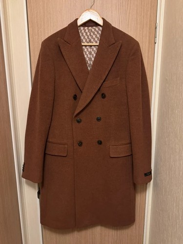 Cappotto doppiopetto lana