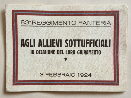 Fanteria regio esercito - 83,
