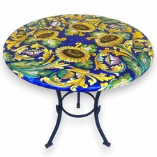 Tavolo Rotondo in Pietra