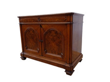 Credenza umbertina in noce - fine 800 - cassettiera -credenzina- cassettone
