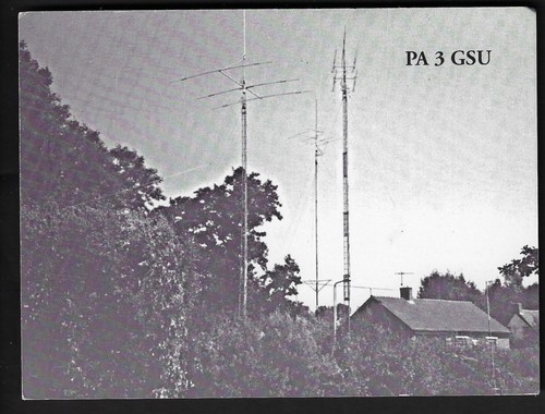 Qsl card pa3gsu ietsen - qsl, card"pa3gsu,ietsen