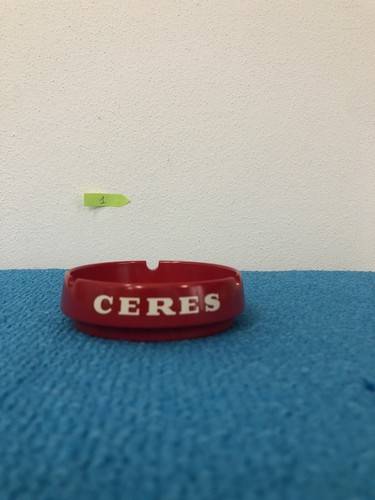 Ceres birra posacenere rosso - birra,