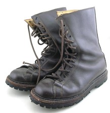 VINTAGE 1992 Esercito Italiano PARACADUTISTI SCARPONI ANFIBI DA LANCIO TG. 42