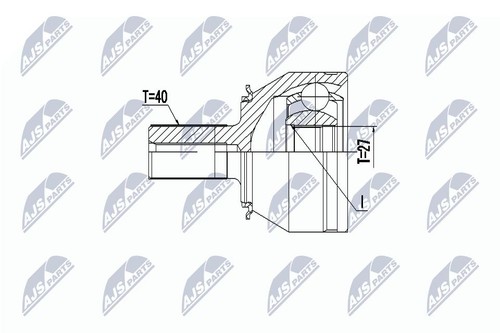 Kit giunto albero motrice - albero,