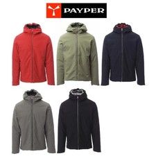 GIUBBOTTO INVERNALE UOMO PAYPER OREGON GIACCA SOFTSHELL IMBOTTITO CON CAPPUCCIO