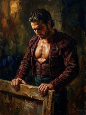 Dipinto olio introspezione