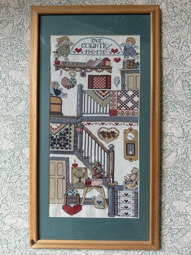 Quadro punto croce fatto - , a