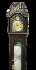 Orologio a pendolo a torre Grandfather Clock Tempus Fugit anni 60