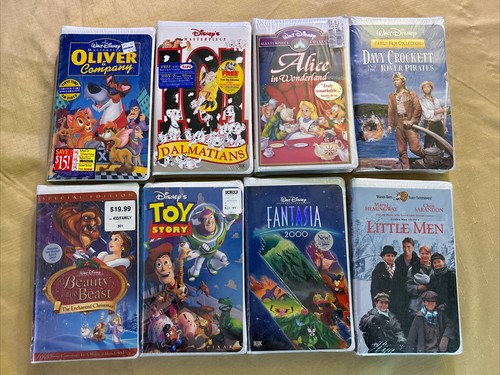 Lot assorted vintage vhs - of, 8