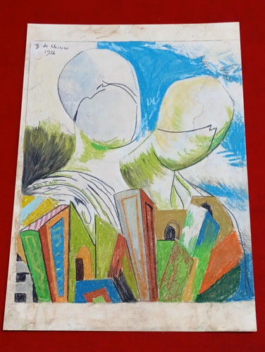 Giorgio chirico disegno su - chirico,