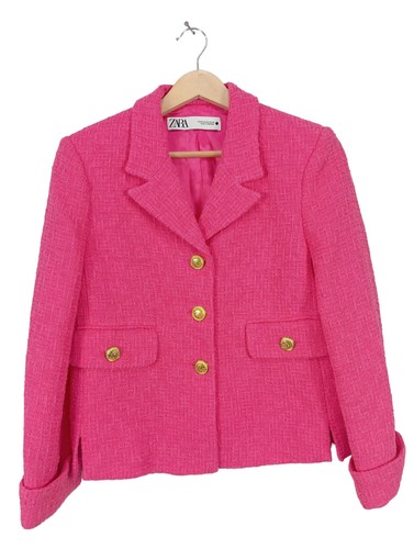 Zara blazer tweed donna - in,
