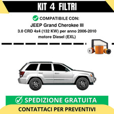 Kit 4 Filtri Tagliando per