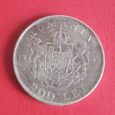 Romania Moneta 200 Lei 1942