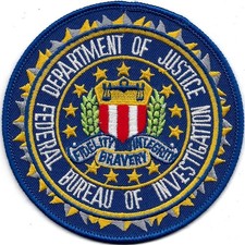 FBI - DISTINTIVO 10,1 cm