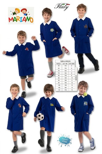 Grembiule blu bimbo scuola