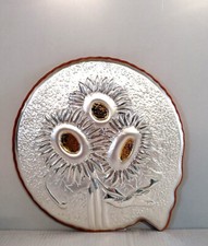Quadro argento fiori - quadro, argento,