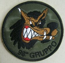 Patch ricamo "98° GRUPPO VOLO - 46° BRIGATA AEREA - A.M." - Rarità - Collezione