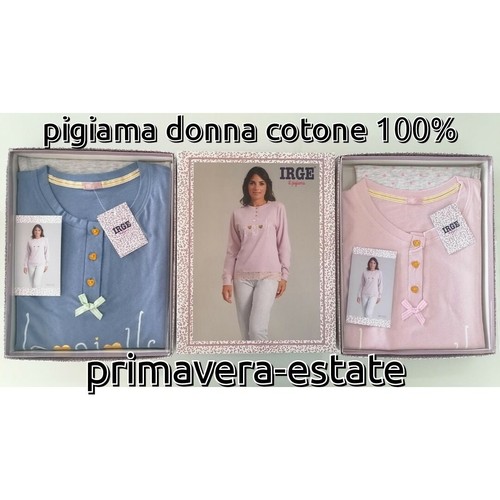 Pigiama donna irge cotone 100 - donna,