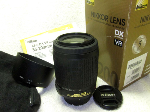 Nikon nikkor 200 mm - af-s,
