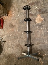 Colonna porta-cerchi auto - tutti i raggi - con o senza pneumatici