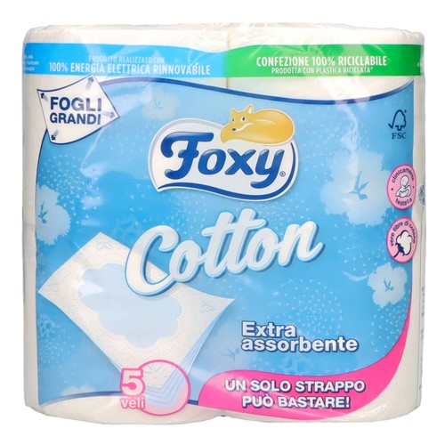Carta igienica veli foxy - carta, 5