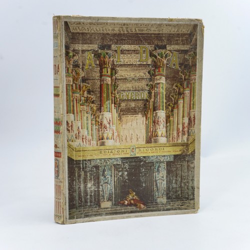 Verdi aida vocal score - verdi, c.1872