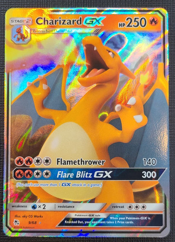 Charizard hidden fates - gx,