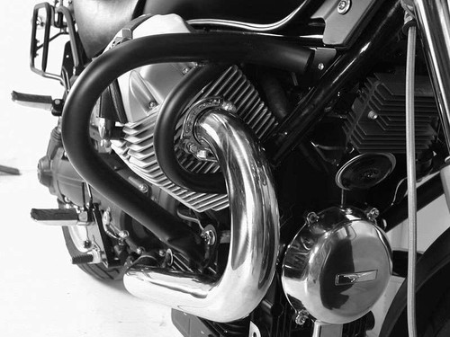 Staffa protezione motore nera