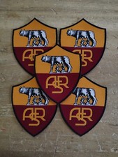 1 pezzo ROMA CALCIO toppa ALTA DEFINIZIONE patch SCUDO ASR  TERMOADESIVA ultras