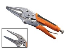 PINZA AUTOBLOCCANTE A SCATTO BECCHI FINI REGOLABILE A VITE 165mm MANICI RIVESTIT