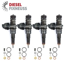 4x 038130073AG 0414720215 VW 1.9 TDi BNM BLS BOSCH ELEMENTO UGELLO POMPA
