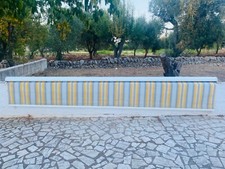 Tenda da sole per esterni larga 4 m, con manopola manuale 