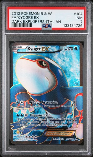 Pokemon kyogre italiano - ex,